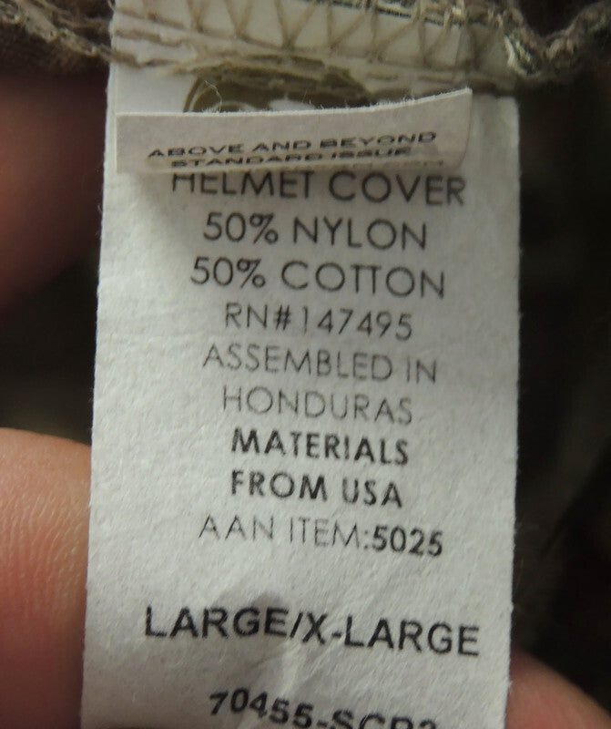 Helmtarnbezug US Army Multicam L/XL für MICH 2000 oder 2002