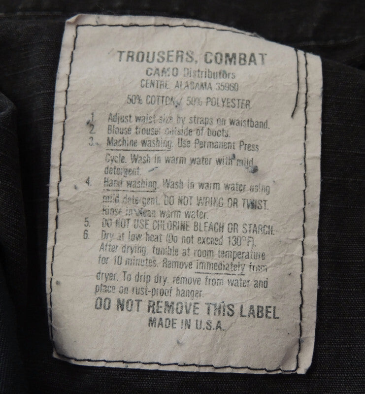 Spodnie USA BDU czarne Twill Medium - Short
