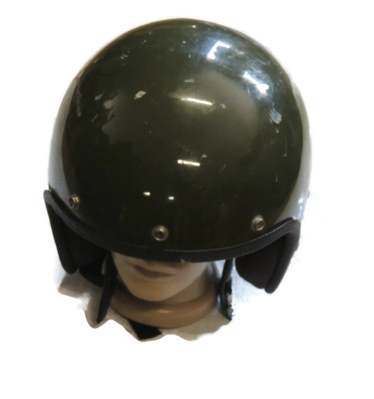 Kask motocyklowy wojskowy brytyjski rozmiar M Olive