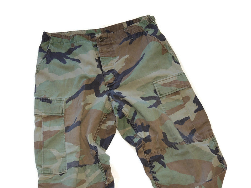 Spodnie BDU US Army Woodland Twill rozmiar MEDIUM REGULAR