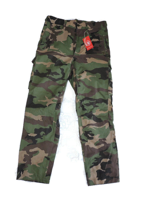 Spodnie Wojskowe Słowacja woodland vz 97 Oryginalne 92 pas #6Y