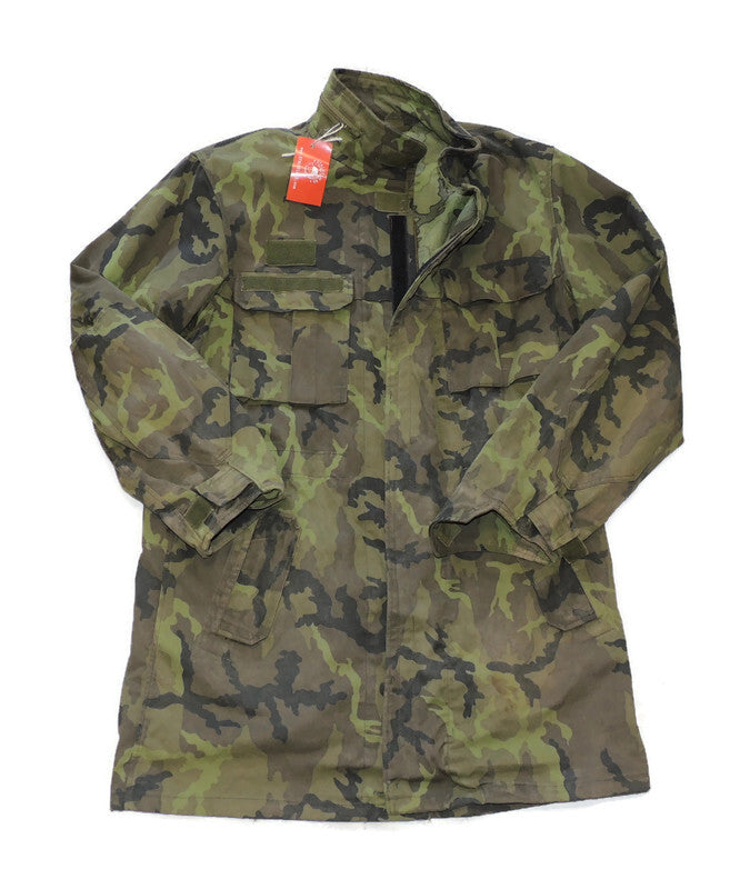Czeska kurtka wojskowa typu parka w kamuflażu Vz. 95, rozmiar L