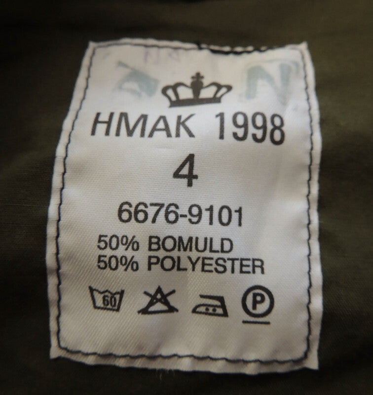 Kurtka Duńska Wojskowa Oryginał Rozmiar 4 kamuflaż M84 zielony flecktarn
