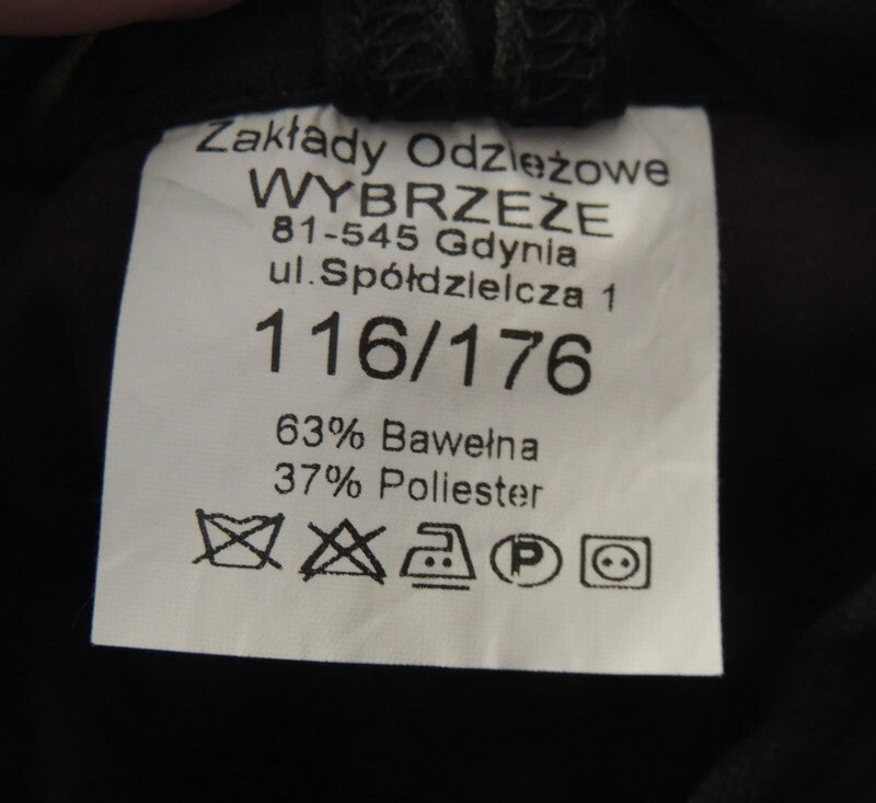 Kurtka MON warsztatowa czołgistów czarna zimowa 176/116 XL