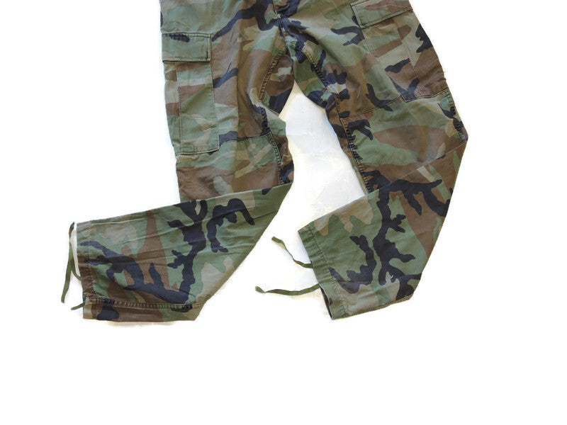 Spodnie BDU US Army Woodland Twill rozmiar MEDIUM REGULAR