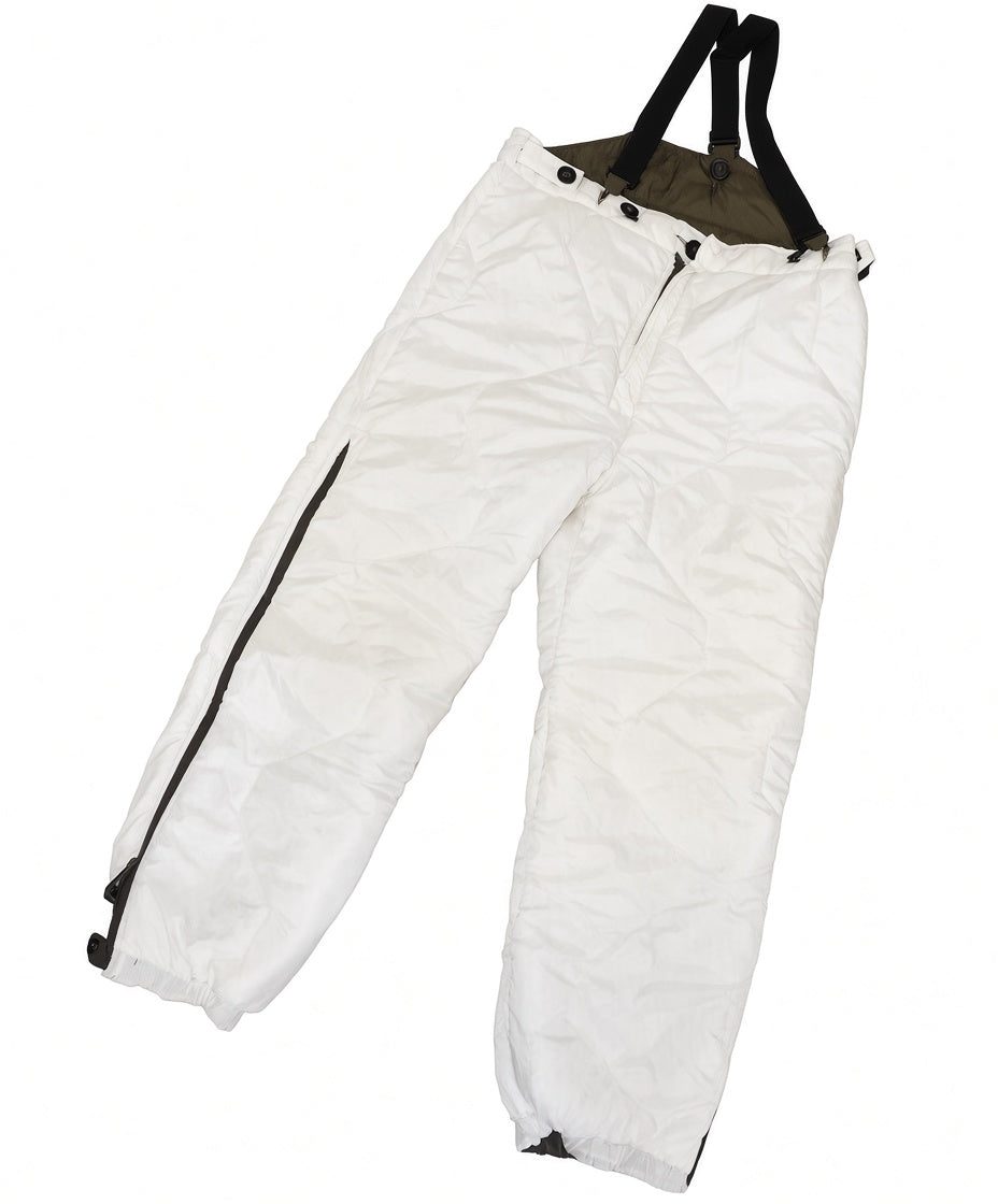Dwustronne spodnie puchowe wojskowe Słowenia – Medium Short  Khaki/Snow
