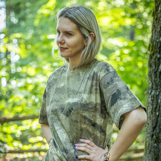 101 Inc Mud camo T-shirt Small