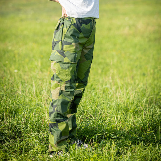 BDU trousers in M90 Swedish camouflage from MMB