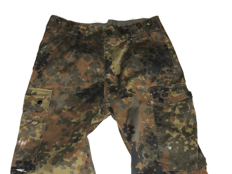 Spodnie niemieckie Bundeswehr Flecktarn 5 Farben Gr 6 II Kat