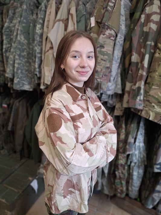 Hungarian Army desert camouflage blouse