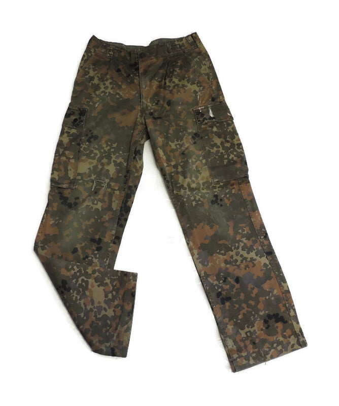 Spodnie niemieckie Bundeswehr Flecktarn 5 Farben Gr 6 II Kat #2