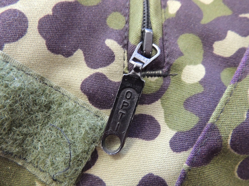 Kurtka Duńska Wojskowa Oryginał Rozmiar 4 kamuflaż M84 zielony flecktarn