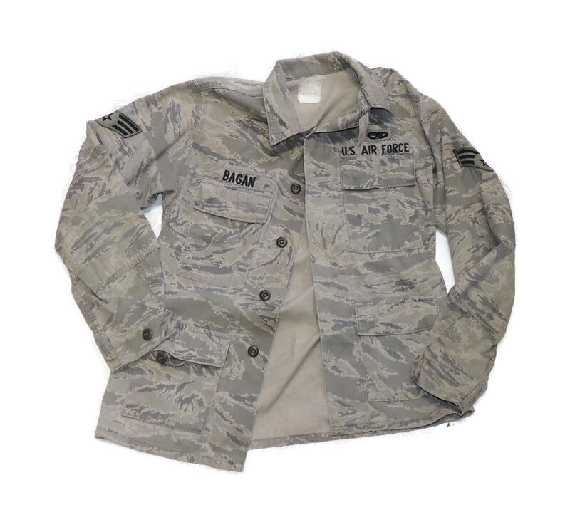 Oryginalna bluza mundurowa US Air Force ABU Digital Tiger Stripe rozmiar 44R