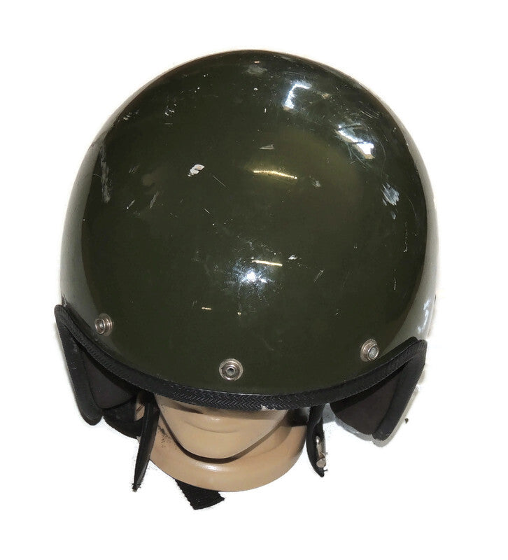 Kask motocyklowy wojskowy brytyjski rozmiar M Olive