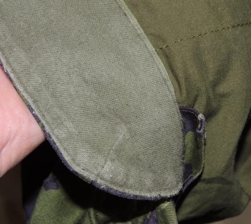 Duńska Armia M84 zielony flecktarn Czapka Polowa r.55