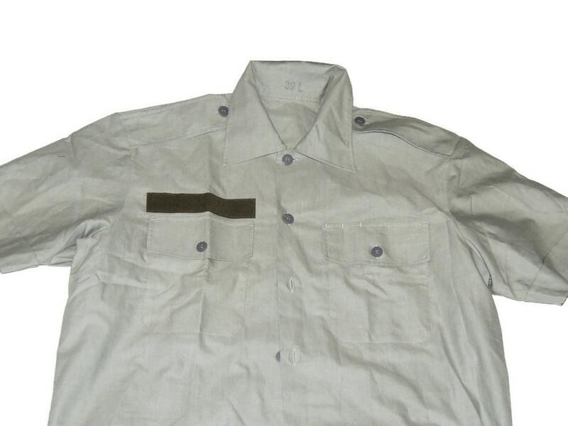 Duńska koszula polowa, szara służbowa Hmak 2003 39L Oryginał Nowa