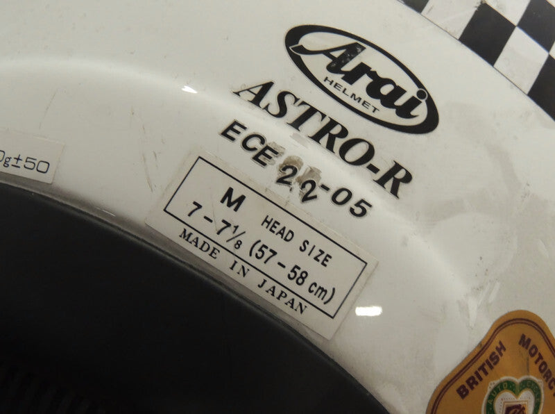 Kask Motorowy Medyka Policji Brytyjskiej UK Biały Oryginalny