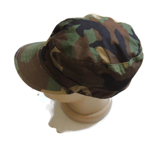 Czapka BDU Woodland 7 i 1/2 Oryginalna Combat Cap USA