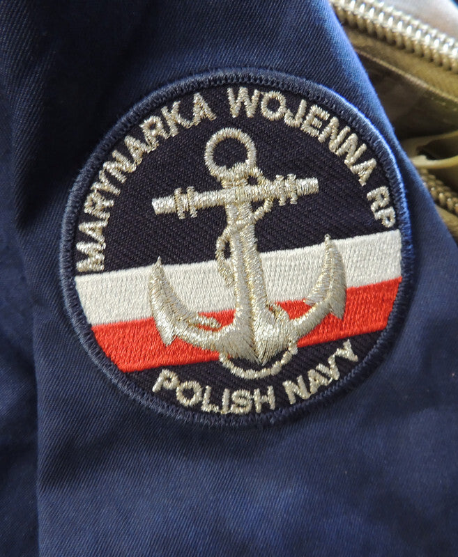 Koszula Wojskowa Granatowa Marynarka Wojenna RP MON Oryginalna