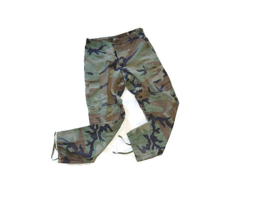 Spodnie BDU US Army Woodland Twill rozmiar MEDIUM REGULAR