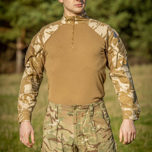UBACS Britisches Armee-Wüsten-DPM-Kampfhemd Neu