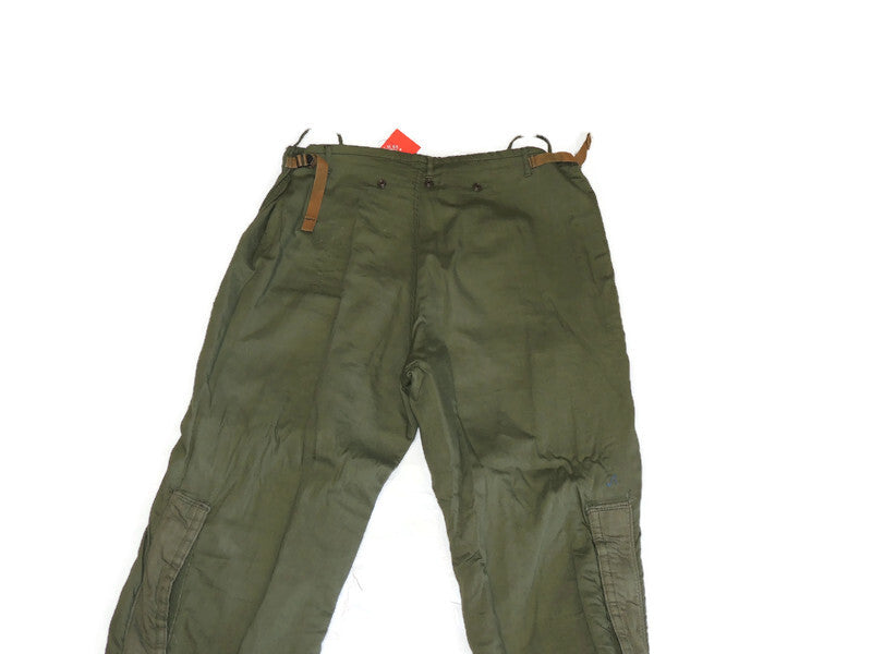 Spodnie wojskowe US Army NBC Large Regular Olive Oryginalne