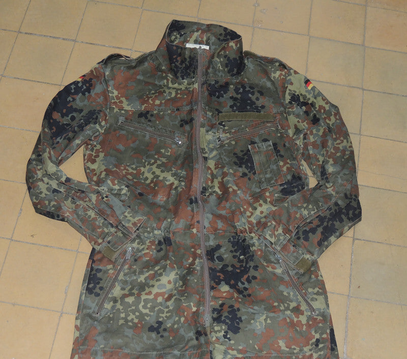 Kombinezon czołgisty wojskowy Bundeswehr w kamuflażu Flecktarn Gr 14