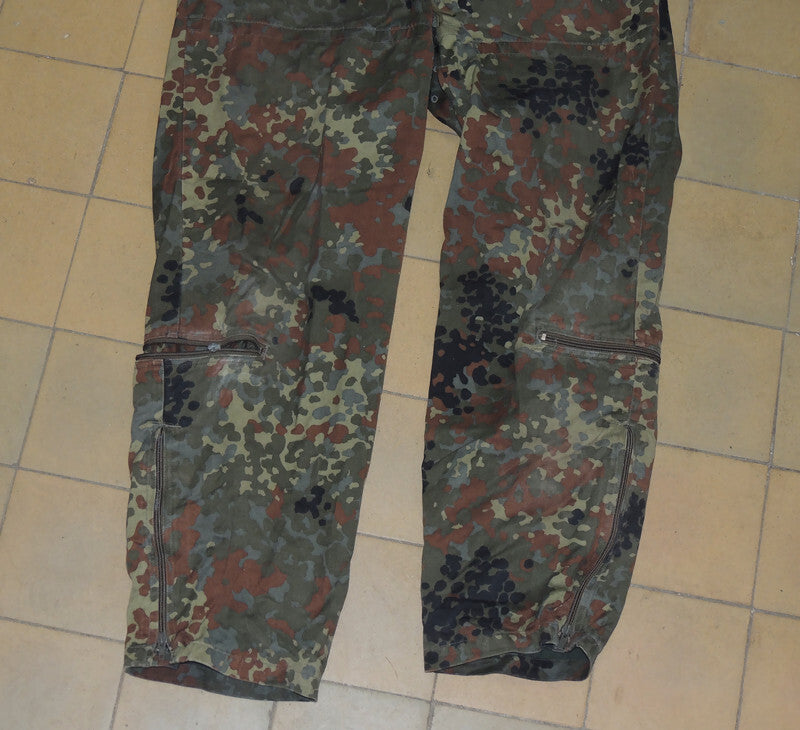 Kombinezon czołgisty wojskowy Bundeswehr w kamuflażu Flecktarn Gr 14