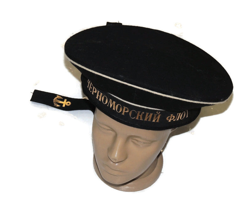 CCCP Schwarzmeerküste Sowjetische Matrosenmütze Größe 56