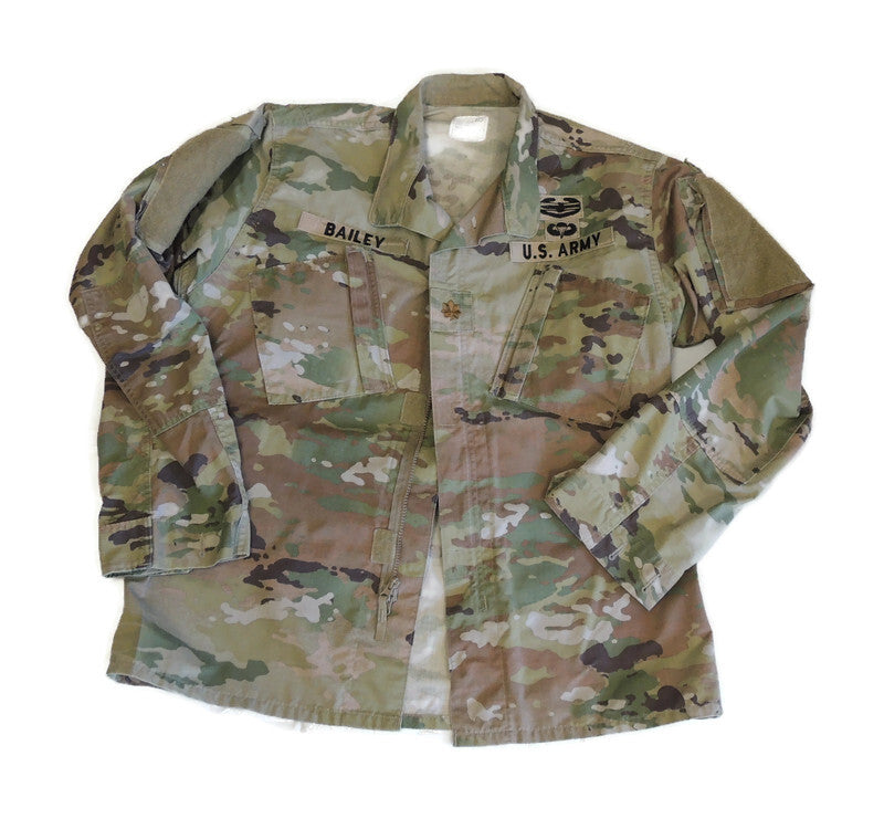 US OCP Scorpion Sweatshirt Medium Lang Multicam Aufnäher