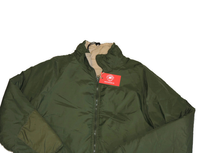 Kurtka Puchowa Brytyjska Softie Pertex Olive Sand Medium #3A