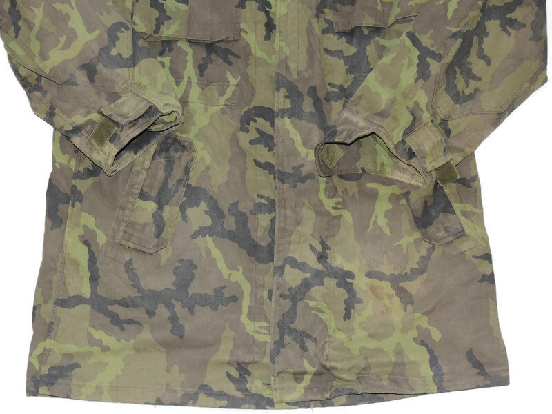 Czeska kurtka wojskowa typu parka w kamuflażu Vz. 95, rozmiar L
