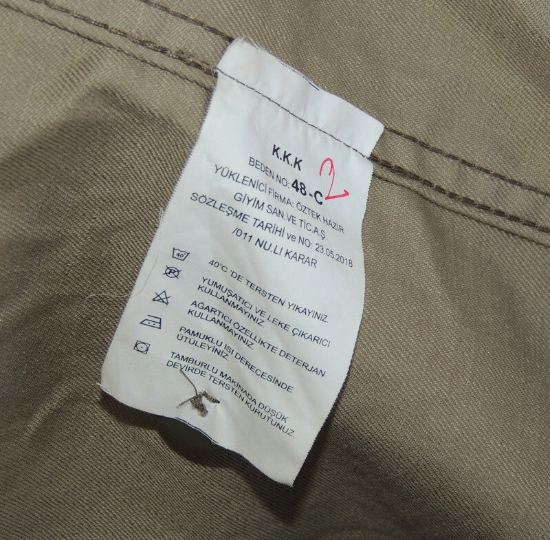 Turkey Military Sweatshirt CCE experimental summer 48-C