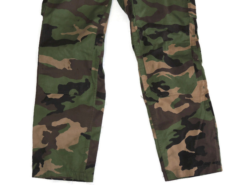 Spodnie Wojskowe Słowacja woodland vz 97 Oryginalne 92 pas #6Y