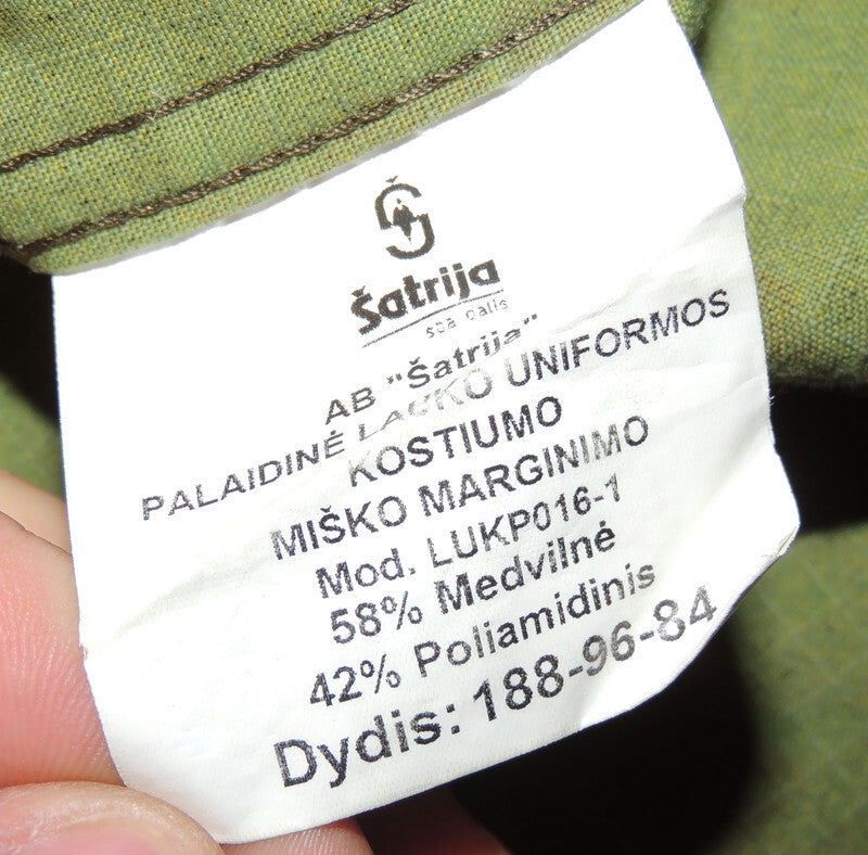 Bluza wojskowa litewska Misko LITPAT 188/96 Oryginalna