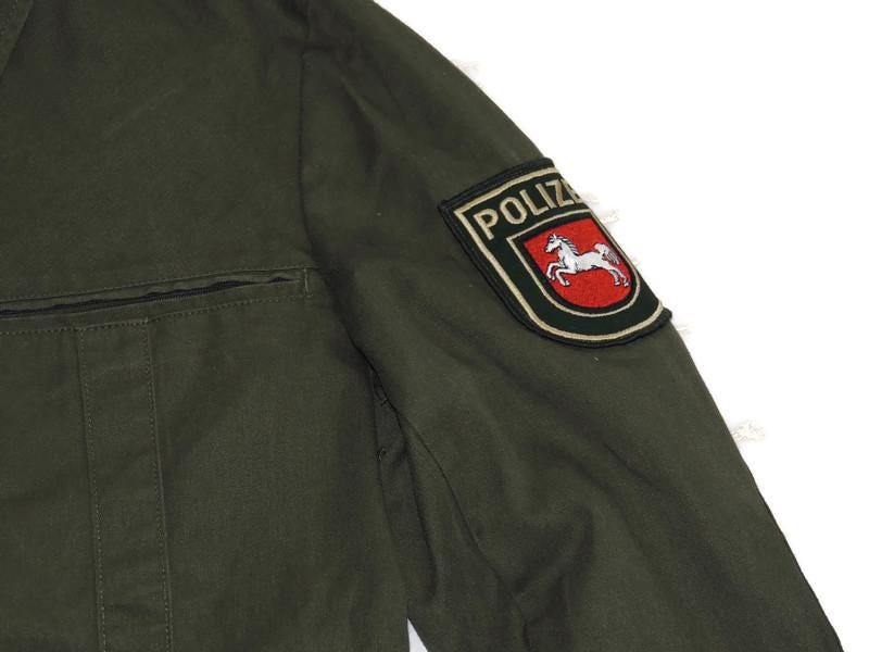 Bluza policyjna niemieckiej policji Old Gen z lat 90. w rozmiarze 48