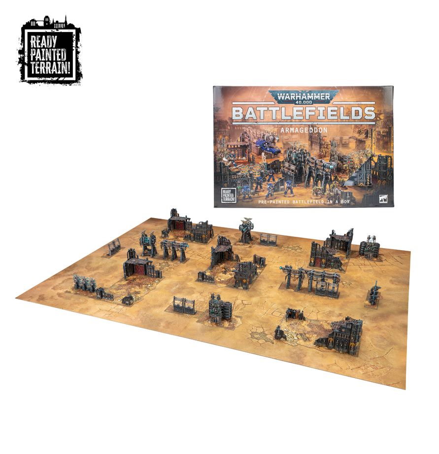 Warhammer 40K Gotowe tereny do gry Battlefields Armageddon 2026