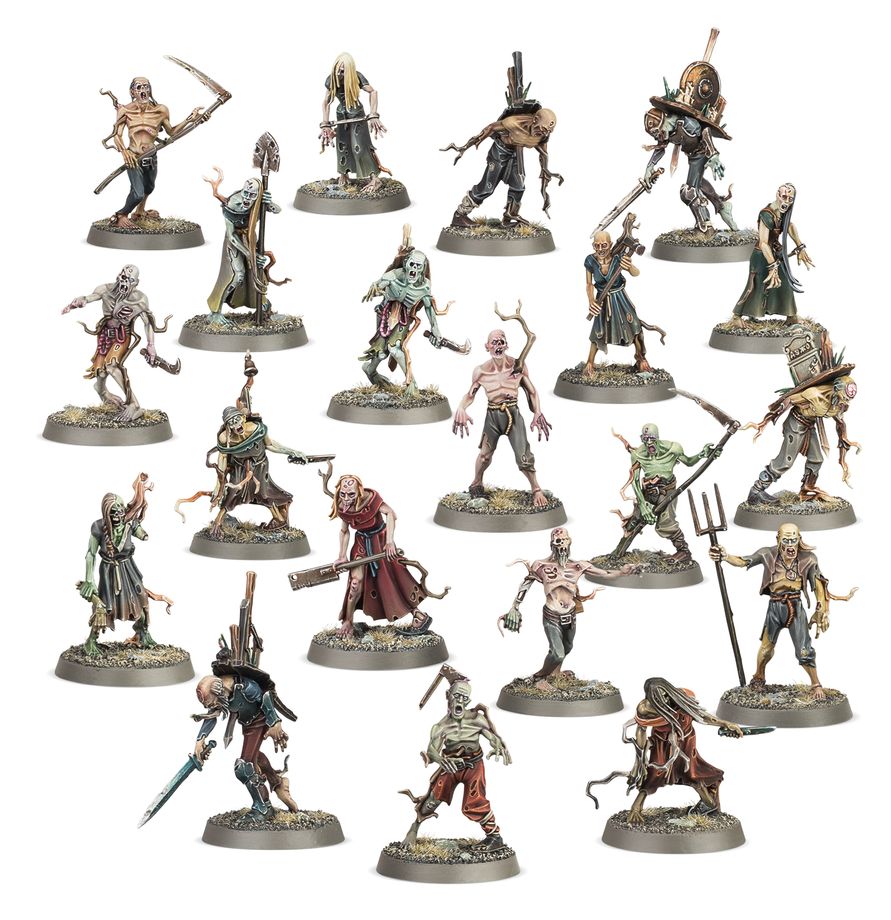 Warhammer Age of Sigmar Deadwalker Zombies Soulblight Gravelords