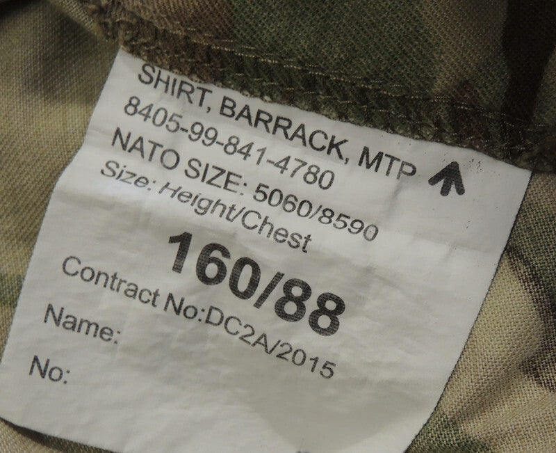 Bluza Wojskowa brytyjska 160/88 II Gat MTP Oryginalna