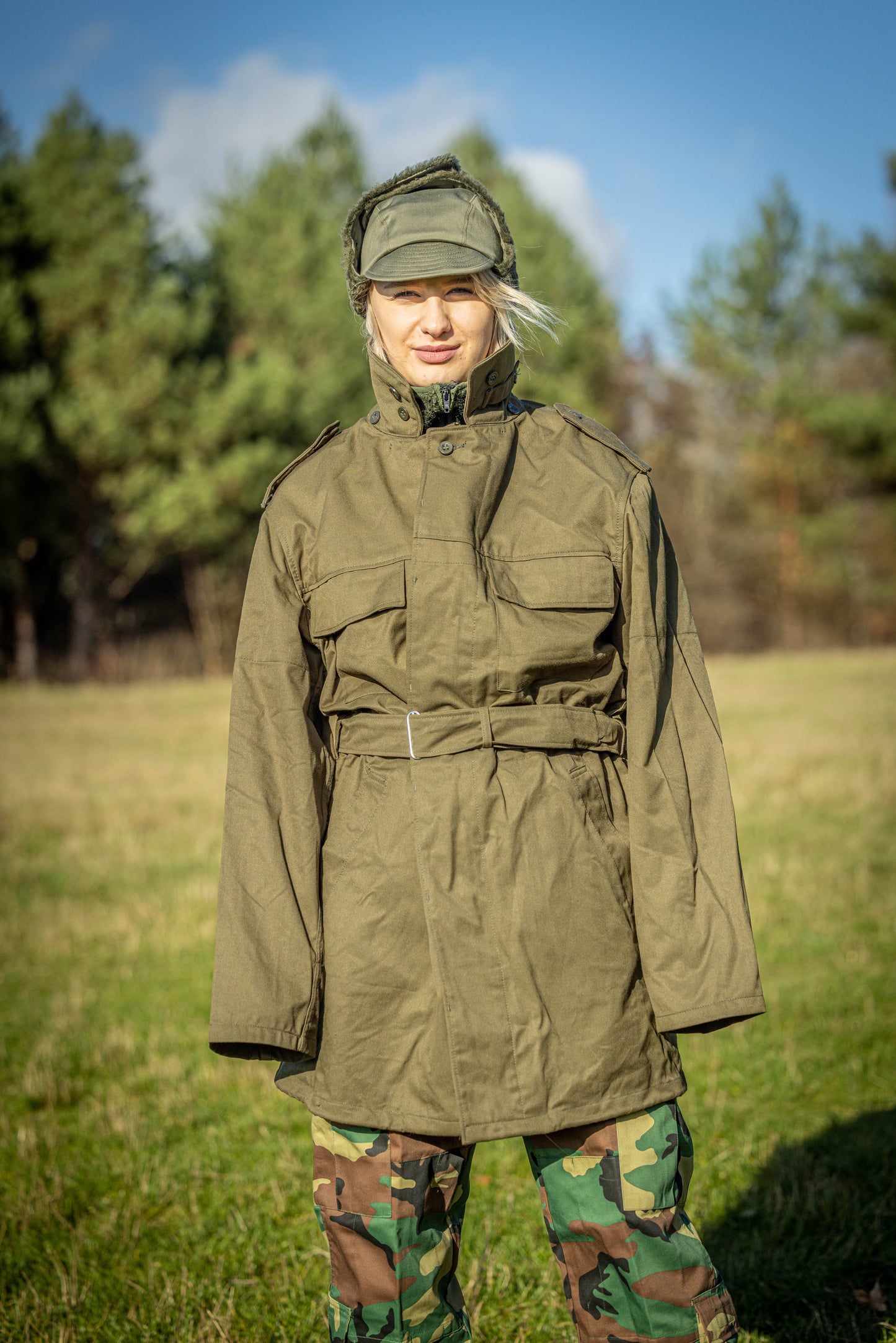 Płaszcz Kurtka Olive Wojskowa czechosłowacka CSLA 172/100