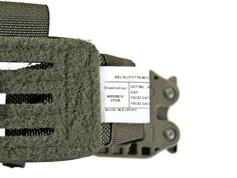 Thor NFM Raptor Grüner taktischer Gürtel M/L Schießsport Original Lasergeschnitten