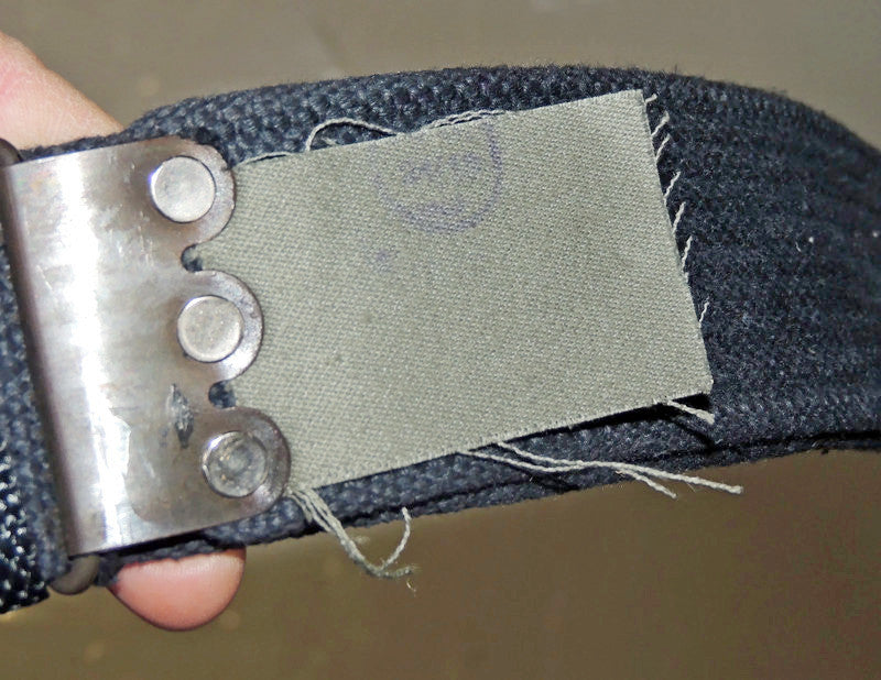 Navy blue LWP MON main webbing belt for Civil Protection