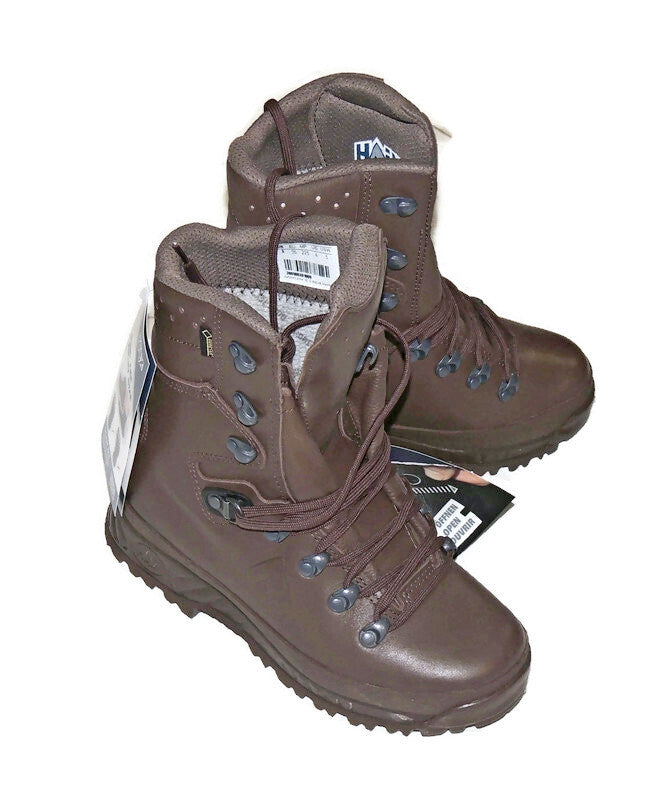 Buty Brytyjskie brązowe Wojskowe Haix High Liablity Goretex 22,5 Nowe 35 UE