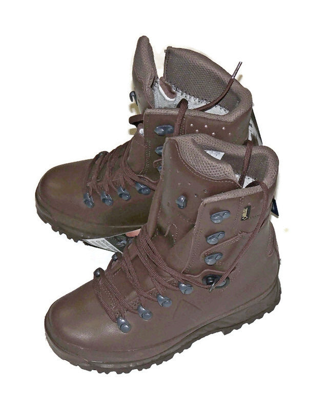 Buty Brytyjskie brązowe Wojskowe Haix High Liablity Goretex 22,5 Nowe 35 UE