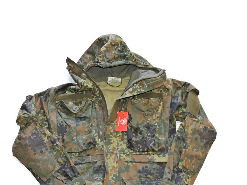 Kurtka Smock Parka wojskowa KSK Flecktarn 5 Farben Gr M Leo Kohler