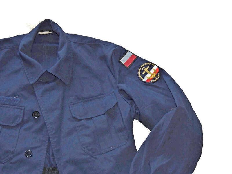 Bluza Wojskowa Granatowa Marynarka Wojenna RP MON Oryginalna 178/92