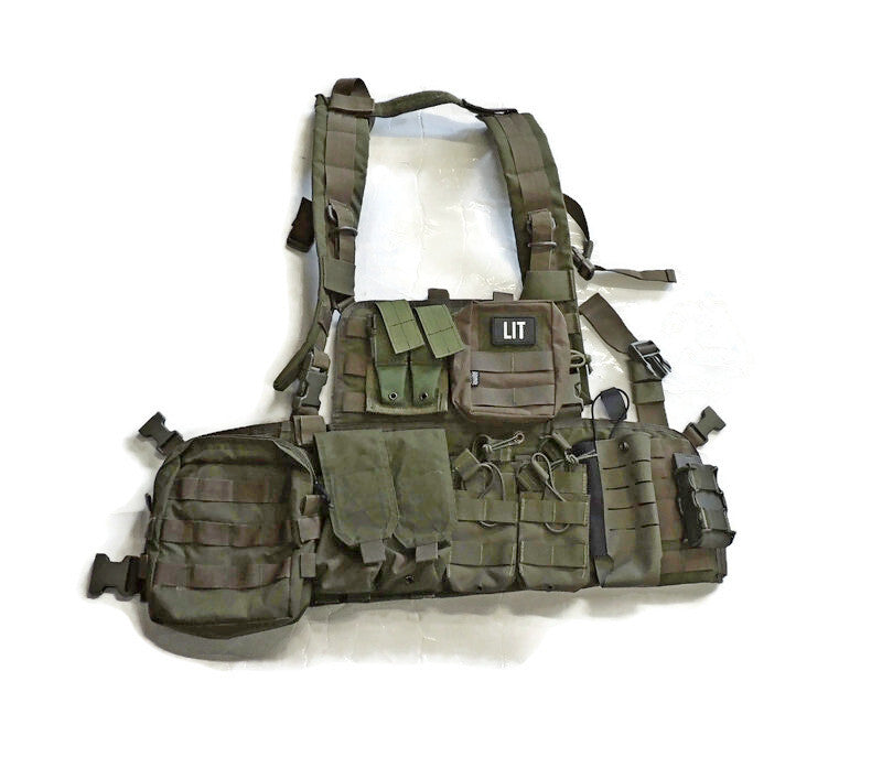 Kamizelka taktyczna Chestrig warrior assault systems Olive z ładownicami
