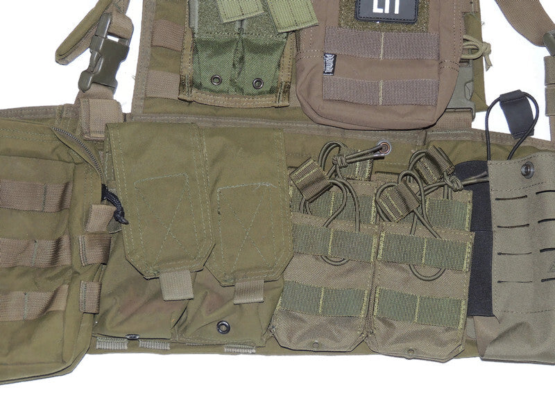 Kamizelka taktyczna Chestrig warrior assault systems Olive z ładownicami