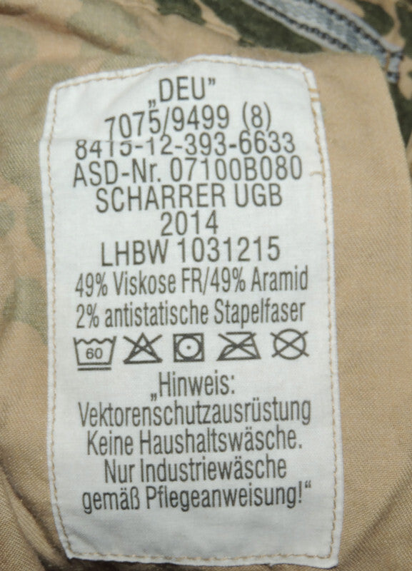 Spodnie wojskowe KSK Wustentarn 3 Farben Gr 8 Scharrer