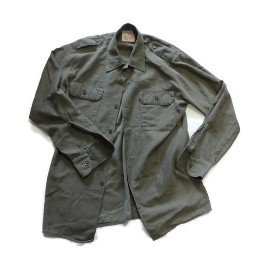 Oryginalna niemiecka koszula polowa OD Green Bundeswehr GR3 lata 80.